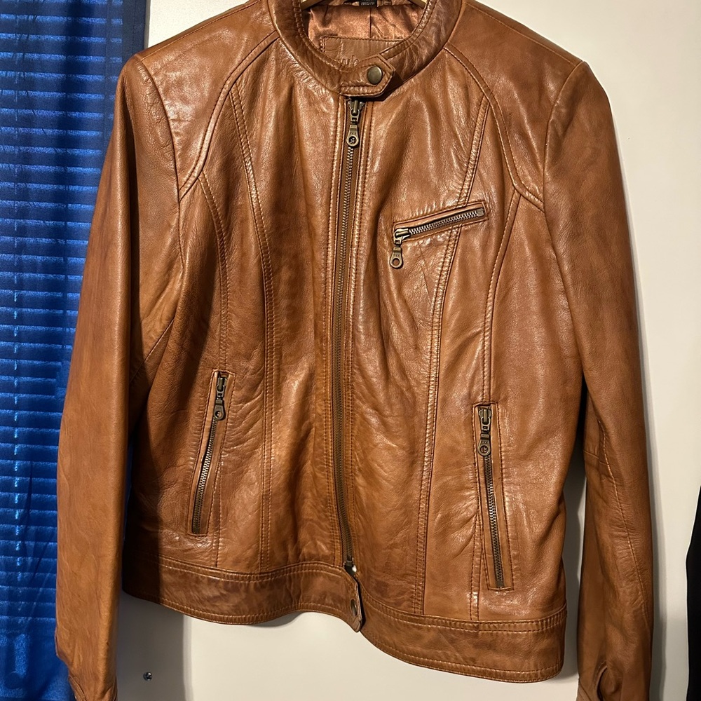 Brown Leather Jacket